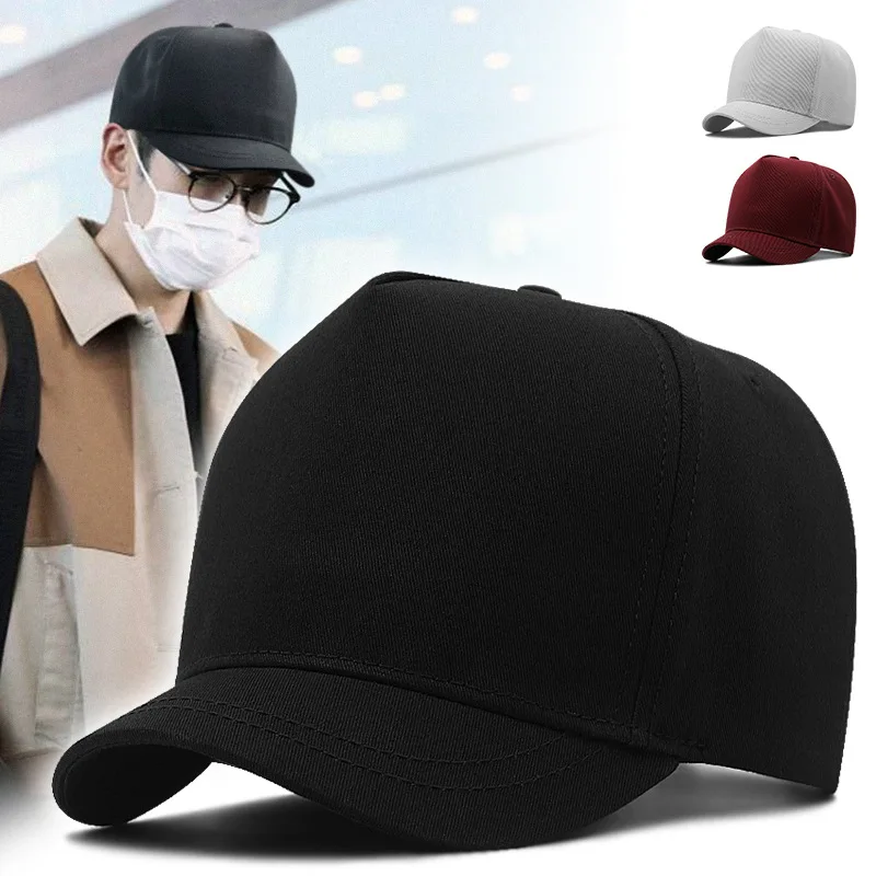 Dad Hat Cotton - قبعات بيسبول قابلة للتعديل كبيرة الحجم
