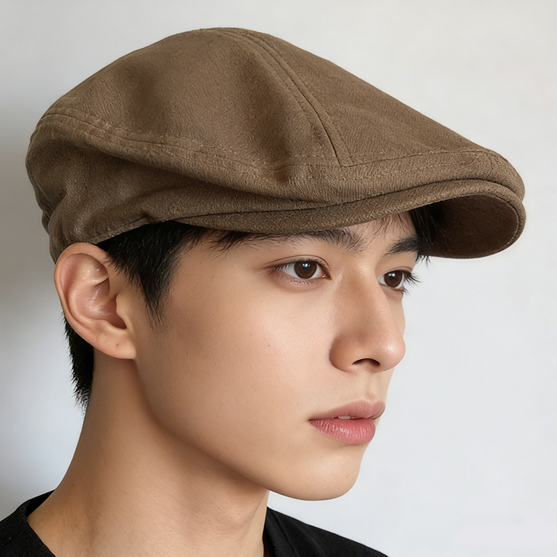 Newsboy Cap Ivy - قبعة كلاسيكية من الكتان بتصميم نيوزبوي،