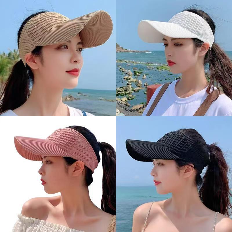 Visor Sun Hat - قبعة شمسية نسائية مضادة للأشعة فوق