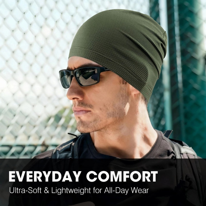 قبعة صيفية سريعة الجفاف وقابلة - مراجعة Skull Cap Helmet Liner وسعره