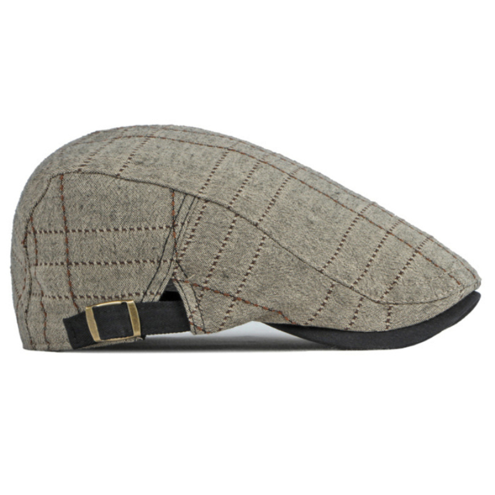 قبعات بيريه HT4614 للربيع والص - مراجعة Newsboy Cap Ivy وسعره