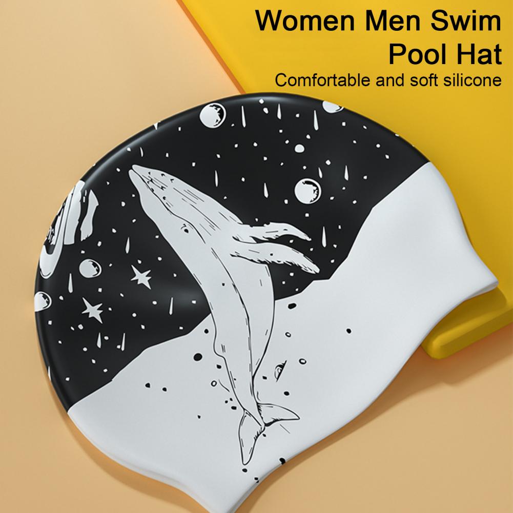 سيليكون قبعة السباحة للنساء ال - مراجعة Swim Hat Silicone وسعره