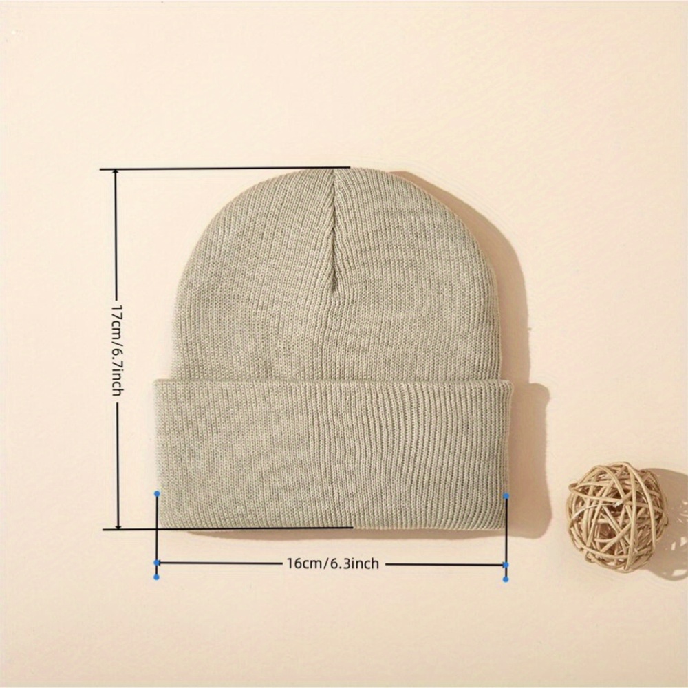 4 قطع قبعة أطفال متماسكة قبعة  - مراجعة Beanie Cuffed Knit وسعره