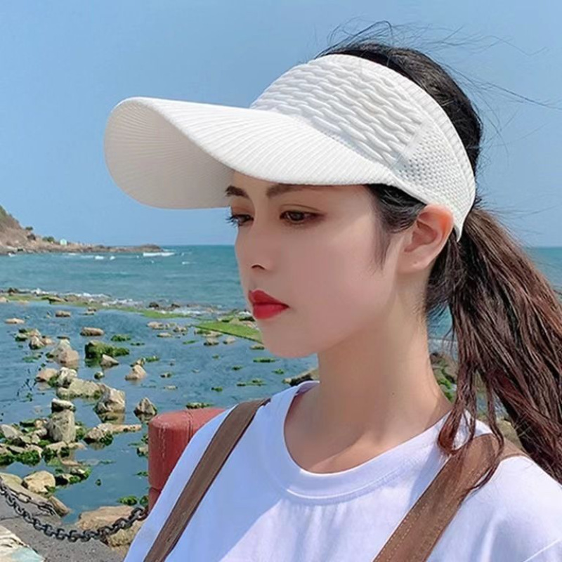 قبعة شمسية نسائية مضادة للأشعة - مراجعة Visor Sun Hat وسعره