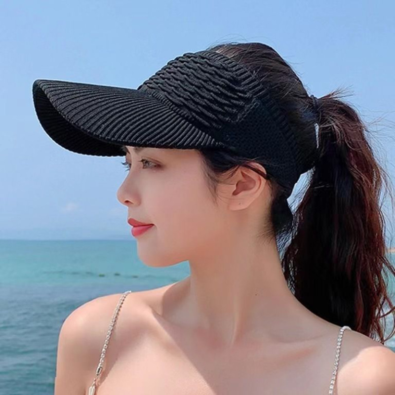 قبعة شمسية نسائية مضادة للأشعة - مراجعة Visor Sun Hat وسعره